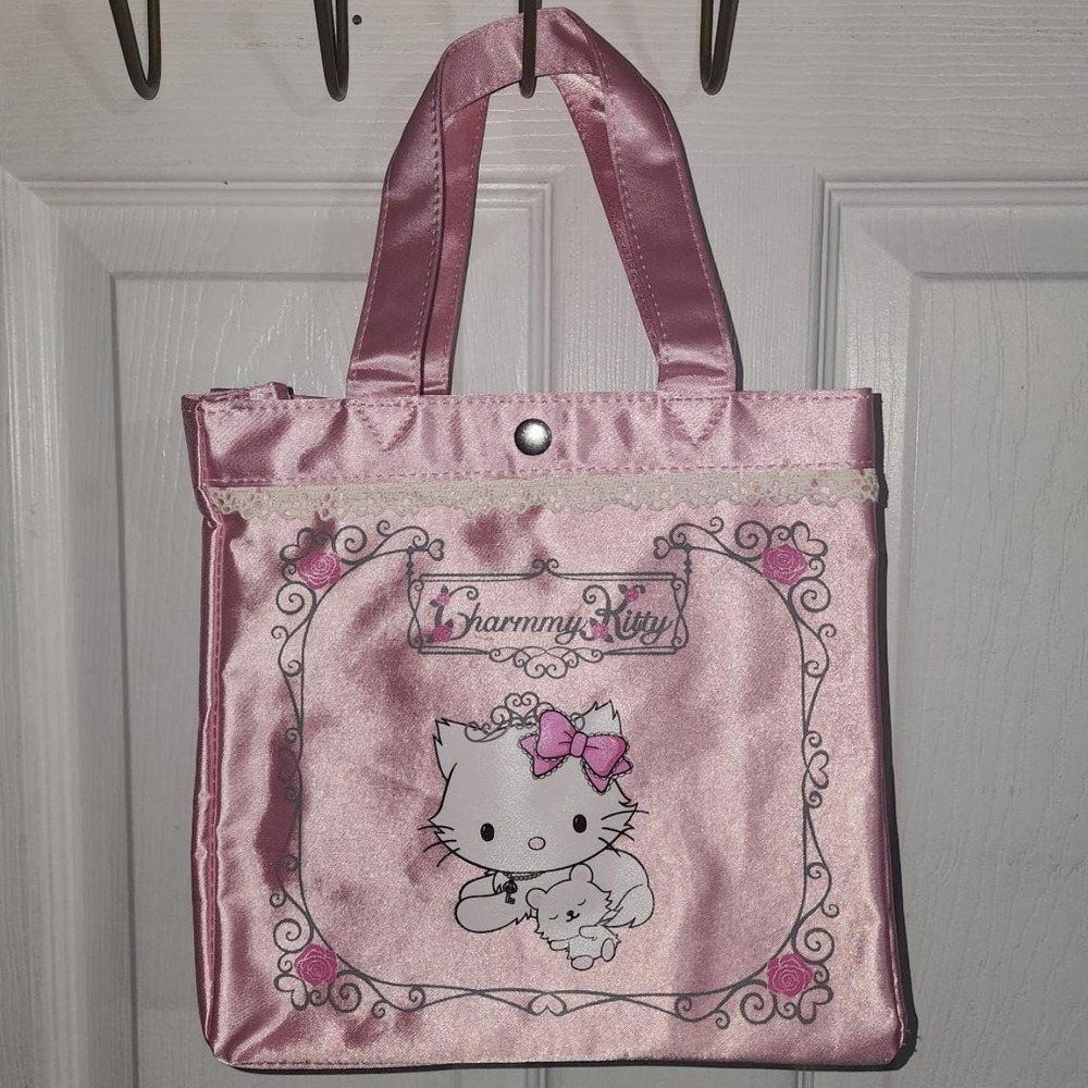 Pink Y2K Charmmy Kitty Tote Bag